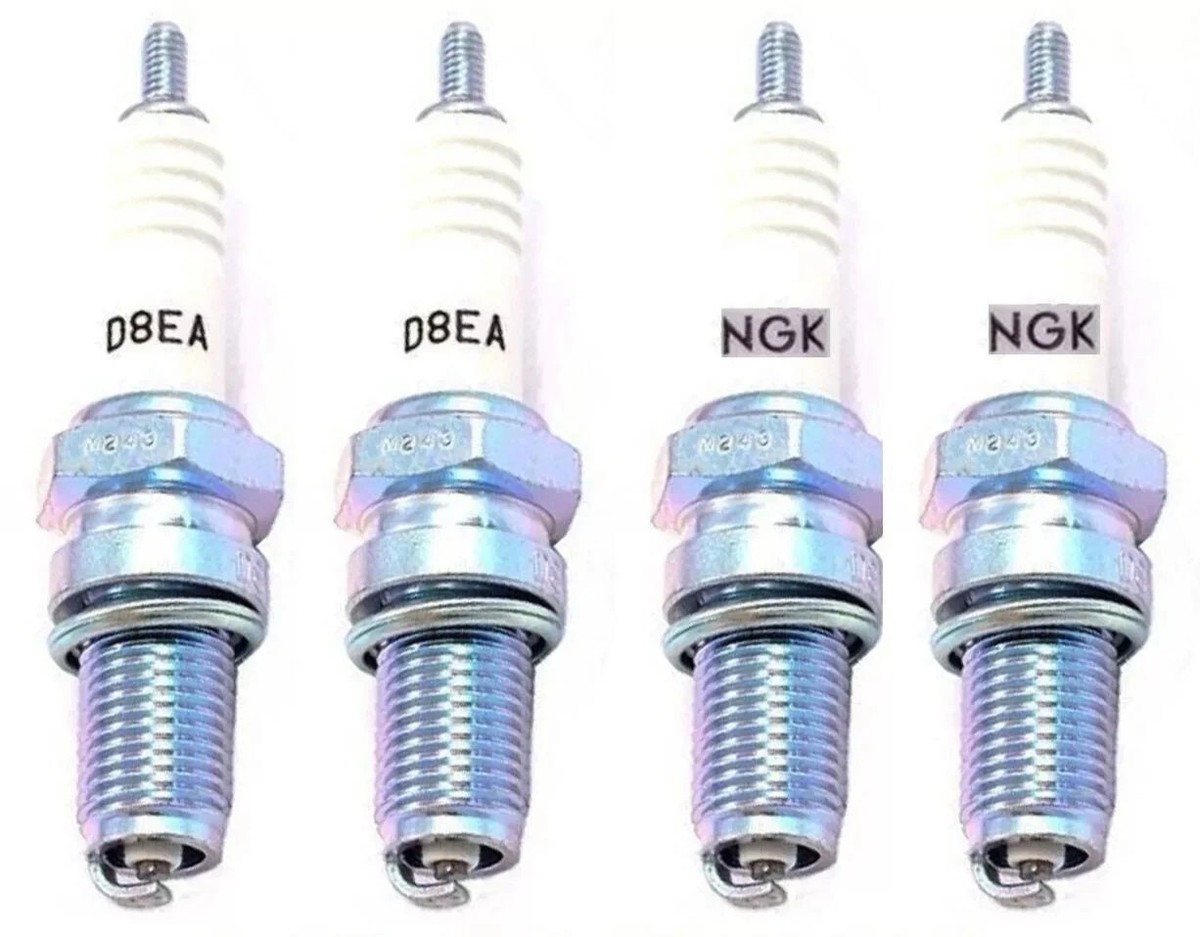 4x Spark Plug D8EA for Honda FourTrax 300 TRX300 2x4 4x4 1988-2000