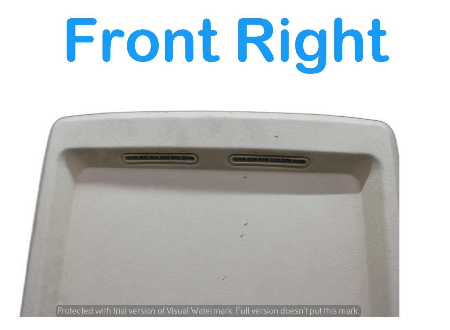Maserati Quattroporte 2003-2013 Front Right Seat cover