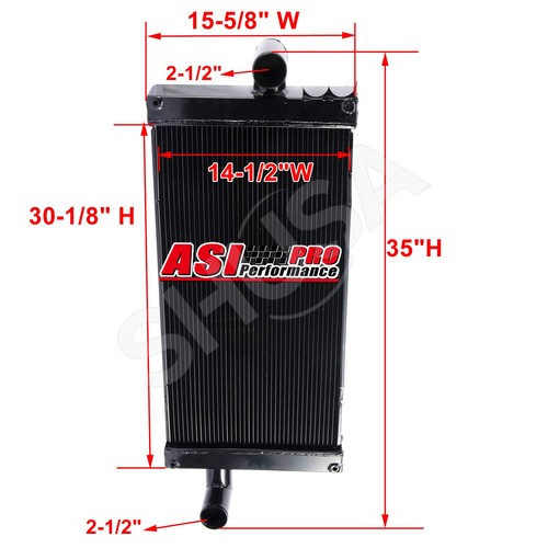 RE159541 Radiator Fit John Deere 8100 8110 8200 8210 8300 8310 8400 ...