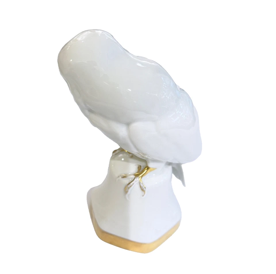 Hutschenreuther Selb Porzellan Porzellanfigur Eule Kauz Sockel Prof. Klee um1920 - Bild 2 von 4