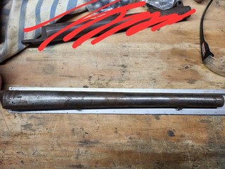 Flintlock pistol barrel original