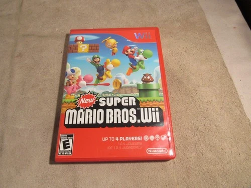NIntendo Wii "New" Super Mario Bros. Wii Game