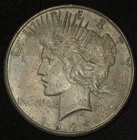 1922-S PEACE SILVER DOLLAR XF DETAILS TONED 0.7734oz ASW