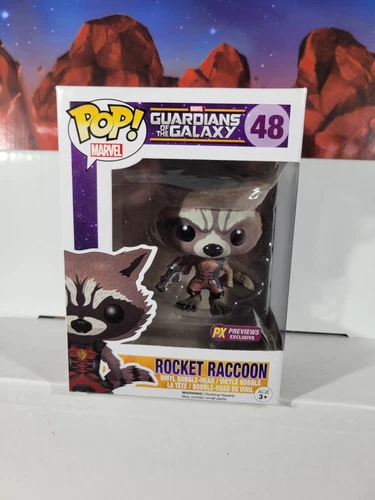 Funko Pop! Guardians of the Galaxy Rocket Raccoon PX Previews Exclusive Ravagers
