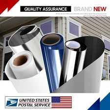 Reflective Window Mirror One Way Film Glass Privacy Solar Tint Self Adhesive DIY