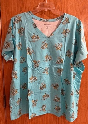 Woman Within Size 3X Perfect Printed Short-Sleeve Tee - various styles