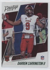 2018 Panini Prestige Rookie Xtra Points Green Darren Carrington II #209 07rd