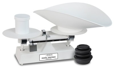 Detecto, 1002TBKG, Mechanical Dough Scale w/ Scoop, 5 kg capacity, 500 g x 5 g