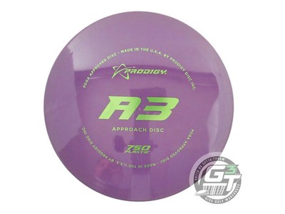 NEW Prodigy Discs 750 A3 174g Purple Lime Foil Midrange Golf Disc