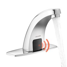  New Touchless Bathroom Sink Faucet,Automatic Motion Sensor Restroom Toilet Fauc