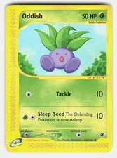 Pokemon TCG Oddish Expedition Base Set 122/165 Common LP on eBay