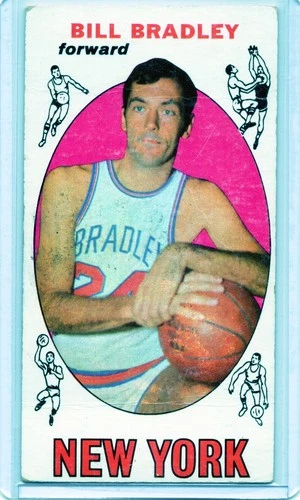 1969-70 Topps - Bill Bradley #43 (Rookie Card) - New York Knicks
