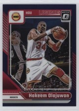 2024-25 Panini Donruss Optic Legends Purple Prizm Hakeem Olajuwon #249 HOF 1m04
