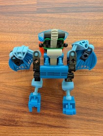 Lego #8562 Bionicle Gahlok 100% Comp W/ Orange Krana Mask 42042su & Green Band!