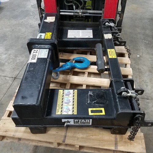Star Industries 1377, 22,000 Lbs Lift Cap. Universal Lift With Hook - USED