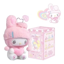 *USA* GENUINE TOPTOY*Sanrio-My Melody 50th Anniversary Milk Candy Plush Keychain