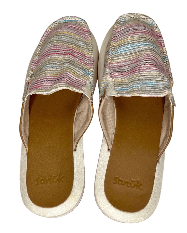 Sanuk You Got My Back ST летний шнур слайд - женский радужный размер 10 - Изображение 2 из 4