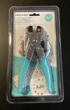 We R Memory Keepers Crop-A-Dile Hole Punch  Eyelet Setter Tool, Brand New