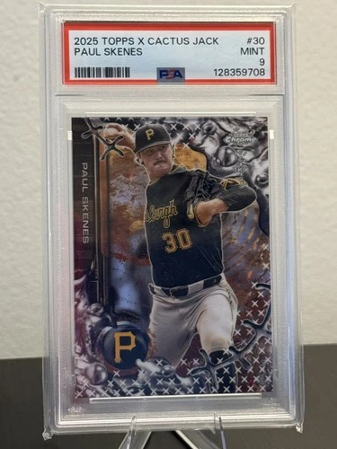 2025 Topps X Cactus Jack #30 Paul Skenes - PSA 9