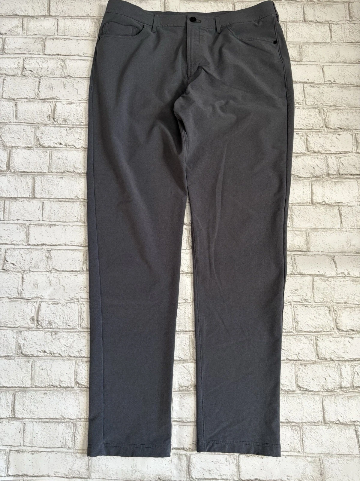 PUBLIC REC Workday Straight Dark Grey’ PANTS SIZE 38 X 34.5”