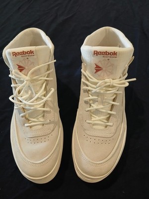 Reebok Keep Warm High Platform Sneakers   Women s Size 8.5 Suede Walking Shoes