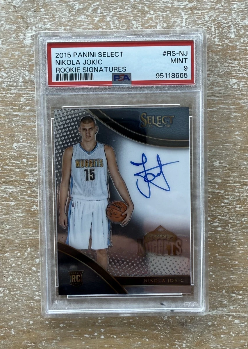 2015-16 Panini Select - Nikola Jokić #RS-NJ for sale | eBay
