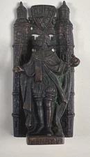 Antique Bronze English Door Knocker Henry VI Circa Early 1900s