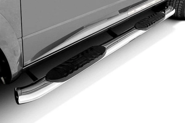 For Ram 3500 11-24 Lund 23785007 5" Cab Length Polished Oval Curved Tube Steps Foto 2 de 3