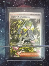 Pokémon TCG Mega Evolution Wally's Compassion Trainer Card 186/132 on eBay