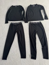 Thermajane Kids Thermal Base Layer Set Top and Bottom. Size M 7-8. Two Full Sets
