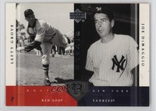 2004 Upper Deck Rivals: Yankees vs Red Sox Joe DiMaggio Lefty Grove #22 HOF 1l1
