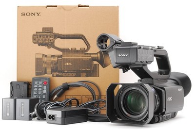 Sony HXR-NX80 4K NXCAM with HDR & Fast Hybrid AF Camcorder for