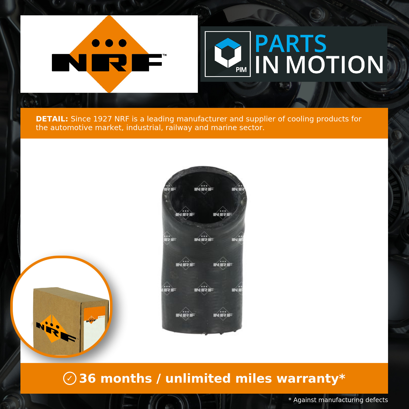 Turbo Hose 166374 NRF Charger 1614084380 1379294080 Genuine Quality Guaranteed