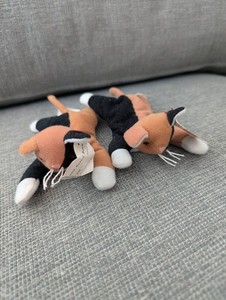 1993 Ty Teenie Beanie Babies Chip The Cat McDonald's - Set of 2 - Original Tags