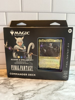 Scions and Spellcraft Precon Commander Deck Final Fantasy - MTG Y