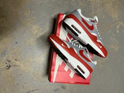 Nike Air Max 1 LV8 Martian Sunrise Shoes White Red Gray Sneakers I 6M / 7.5W