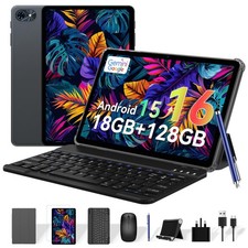 2026 Android 10 Inch, Electronics with Keyboard, 18GB 128GB/2TB TF Upgradeabl...