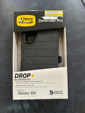 OtterBox Defender Pro Series Samsung Galaxy S24 Case With Belt Clip Black