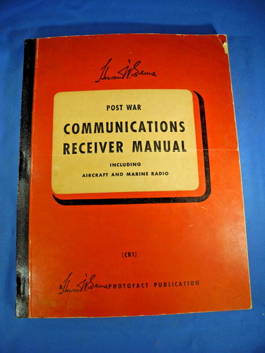Howard W. Sam's Post War Communications Receiver Manual 1948 2nd ed.