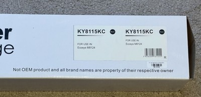 SCHWARZE DRUCKER TONERKARTUSCHE PASSEND FÜR KYOCERA M8124 CIDN/M8130 CIDN/TK8115