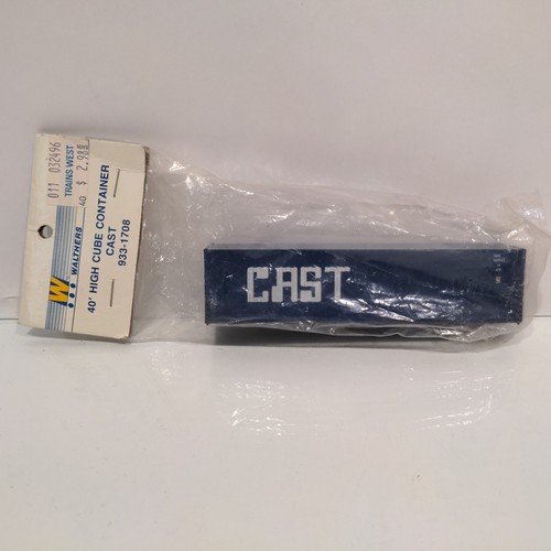 Contenedor cubo alto Walthers escala HO 40’ FUNDIDO #933-1708 | Zustand: New