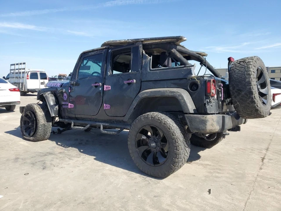 Driver Sun Visor VIN W 6th Digit Jk Body Fits 11-18 WRANGLER 589324 Foto 2 de 4