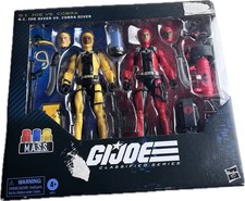 HASBRO GI JOE CLASSIFIED   169 GI JOE DIVER VS COBRA DIVER 2-PACK NEW & SEALED