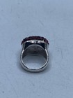 Swarovski Sterling Silver Red Crystal Heart Ring 8.9g — photo 6