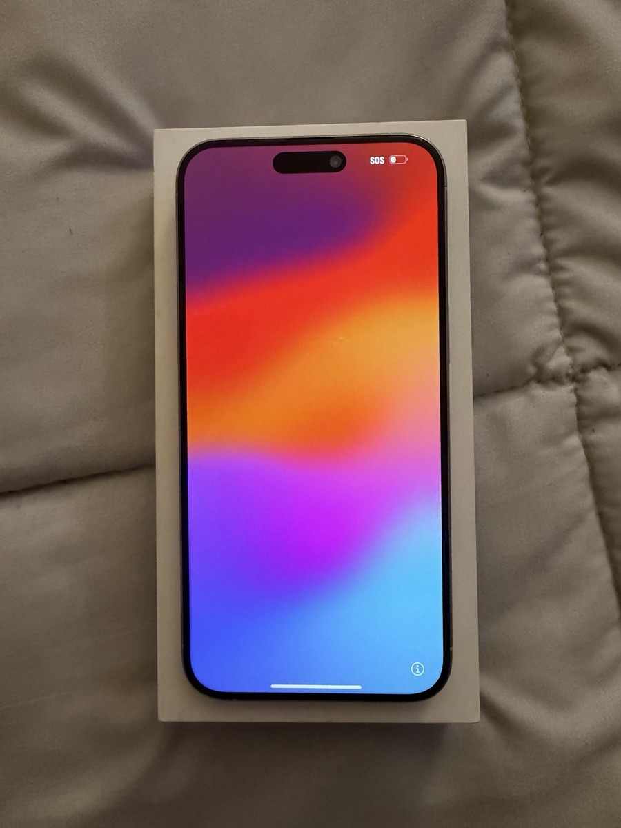 apple iphone 15 pro max 256gb unlocked used Has Face ID Issues | eBay