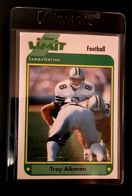 Disney Limit - NFL Football - Troy Aikman - German Trading Cards - Bild 1 von 2