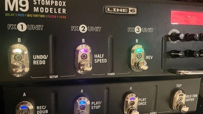 Line6 M9 Stompbox Modeler Multi-Effekte Effektpedal für Gitarre getestet &...