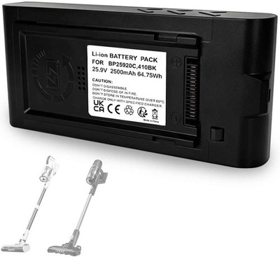 Battery for Eureka ReactiSense 410, NEC410BK Cordless Stick Vacuum BP25920C