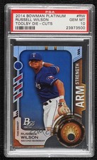 2014 Bowman Platinum Toolsy Die-Cut Russell Wilson #TDC-RW PSA 10 GEM MT 08gd