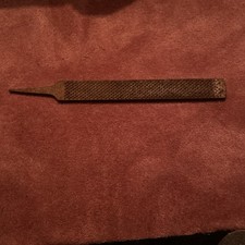 Ancien lime à main taillé vintage 18 pouces outil de forgeron travail du bois